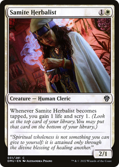 Samite Herbalist [Dominaria United]-1