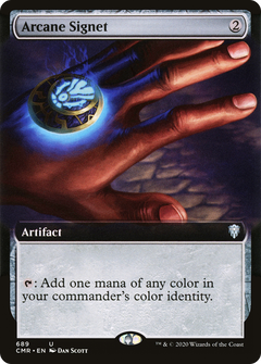 Arcane Signet (Extended Art) [Commander Legends]-1