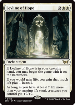 Leyline of Hope [Duskmourn: House of Horror]-1