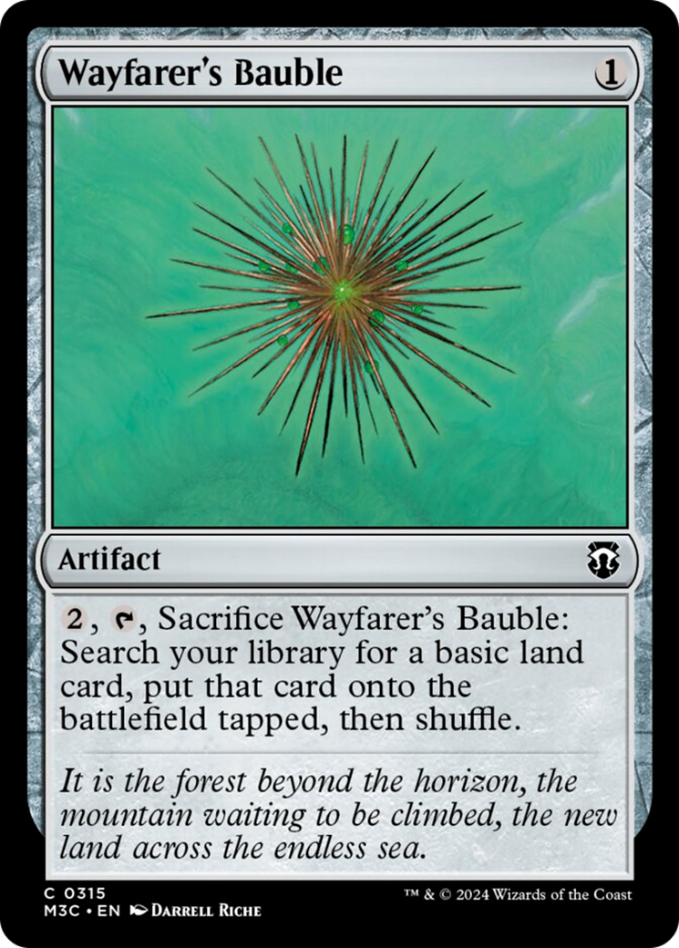 Wayfarer's Bauble (Ripple Foil) [Modern Horizons 3 Commander]-1