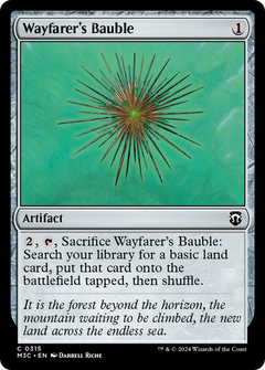 Wayfarer's Bauble (Ripple Foil) [Modern Horizons 3 Commander]-1