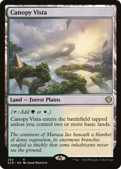 Canopy Vista [Starter Commander Decks]-1