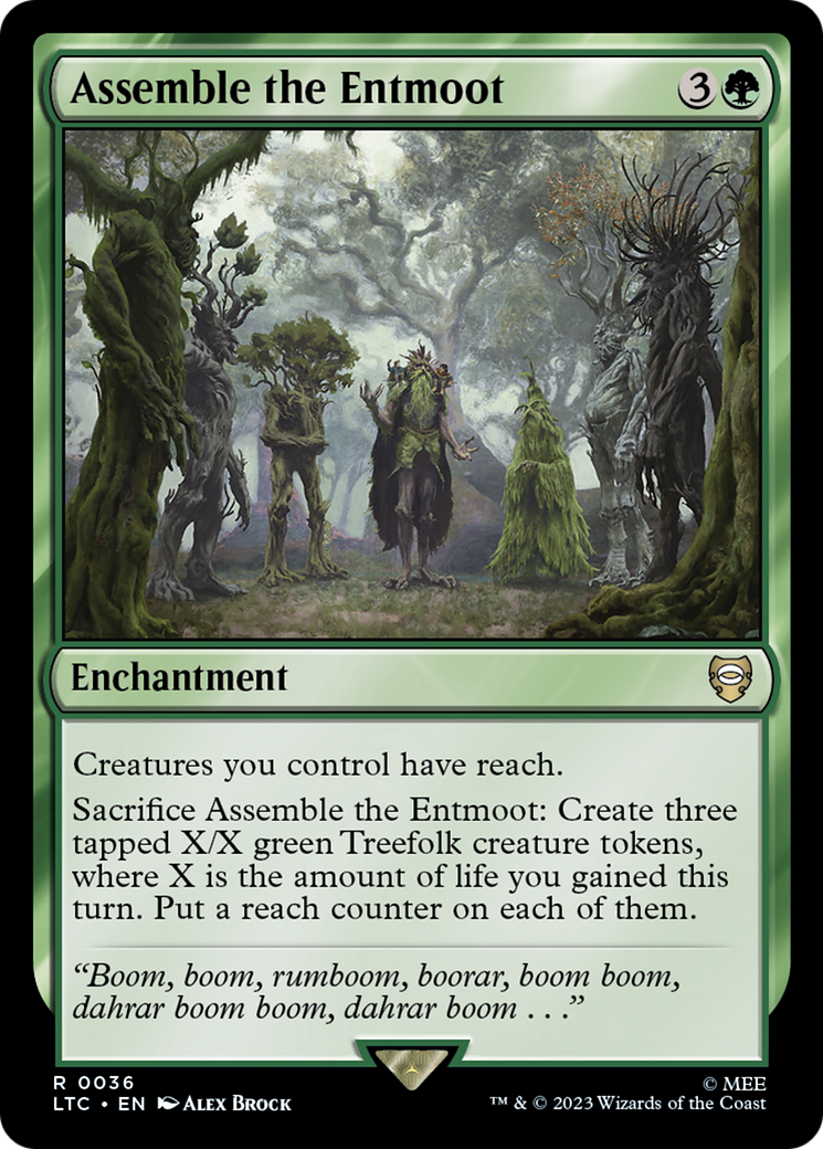 Assemble the Entmoot [The Lord of the Rings: Tales of Middle-Earth Commander]-1