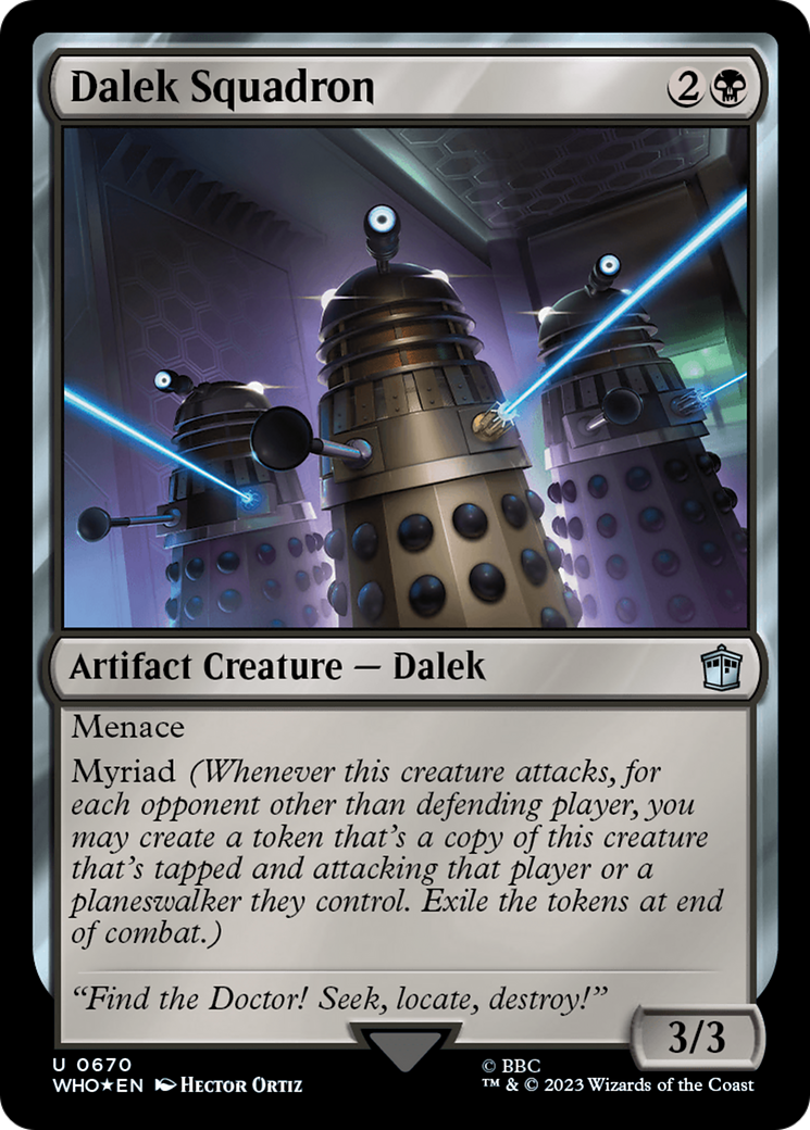 Dalek Squadron (Surge Foil) [Doctor Who]-1