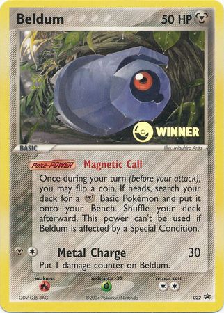 Beldum (022) (Winner Promo) [League & Championship Cards]-1