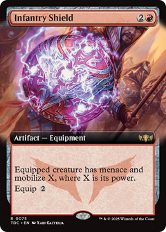 Infantry Shield (Extended Art) [Tarkir: Dragonstorm Commander]-1