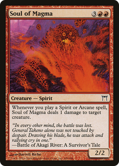 Soul of Magma [Champions of Kamigawa]-1
