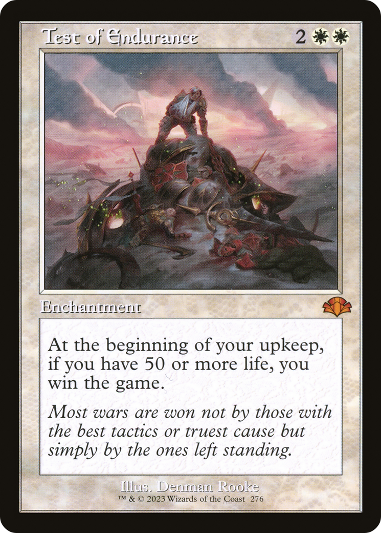Test of Endurance (Retro) [Dominaria Remastered]-1
