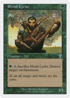 Elvish Lyrist [Seventh Edition]-1
