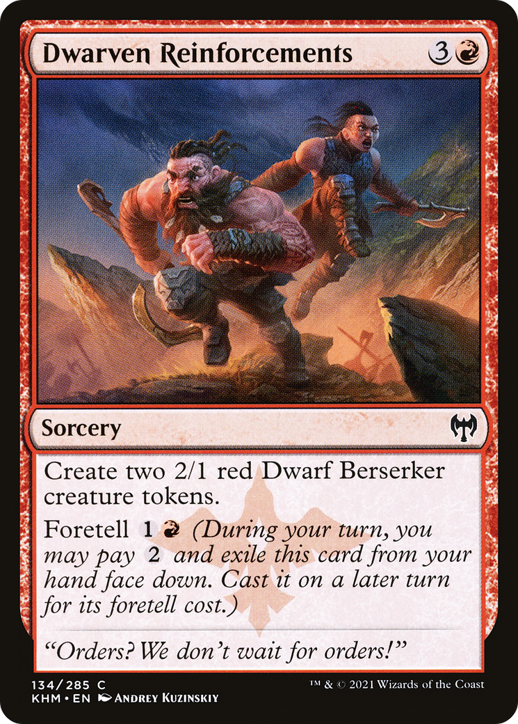 Dwarven Reinforcements [Kaldheim]-1