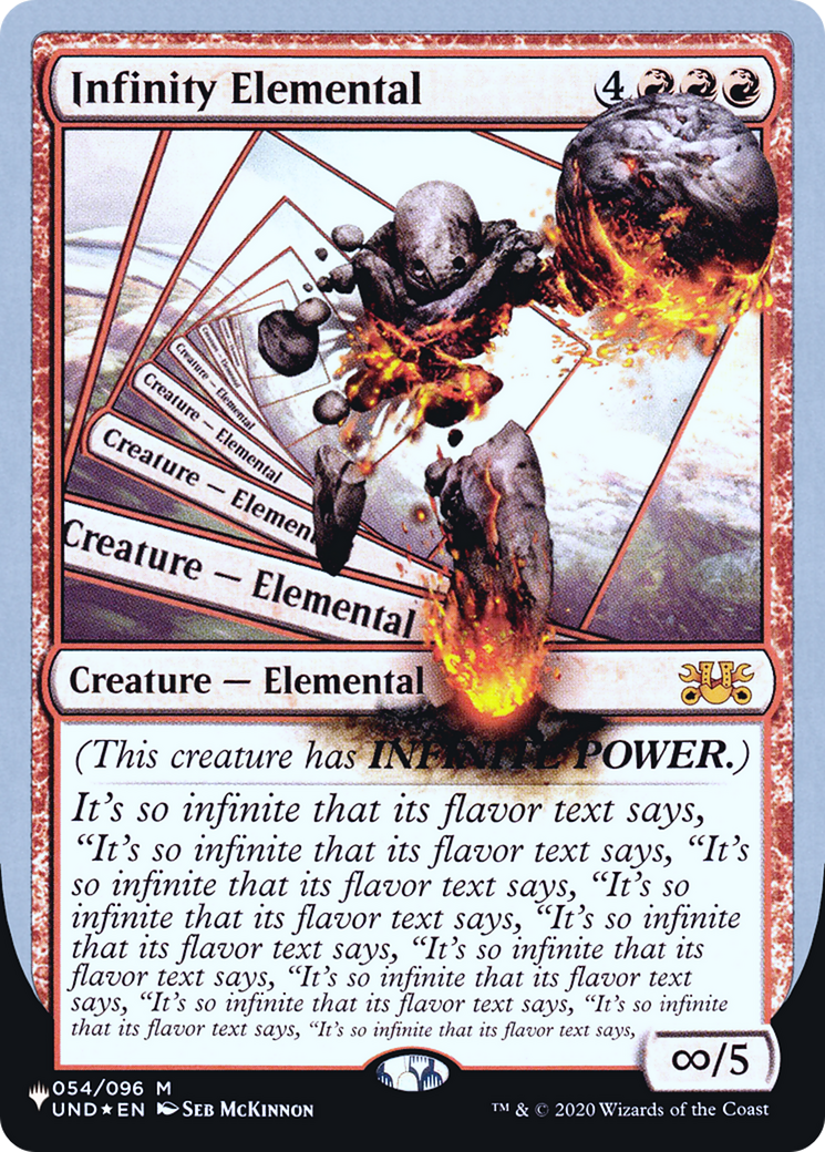 Infinity Elemental (Unfinity Foil Edition) [The List]-1