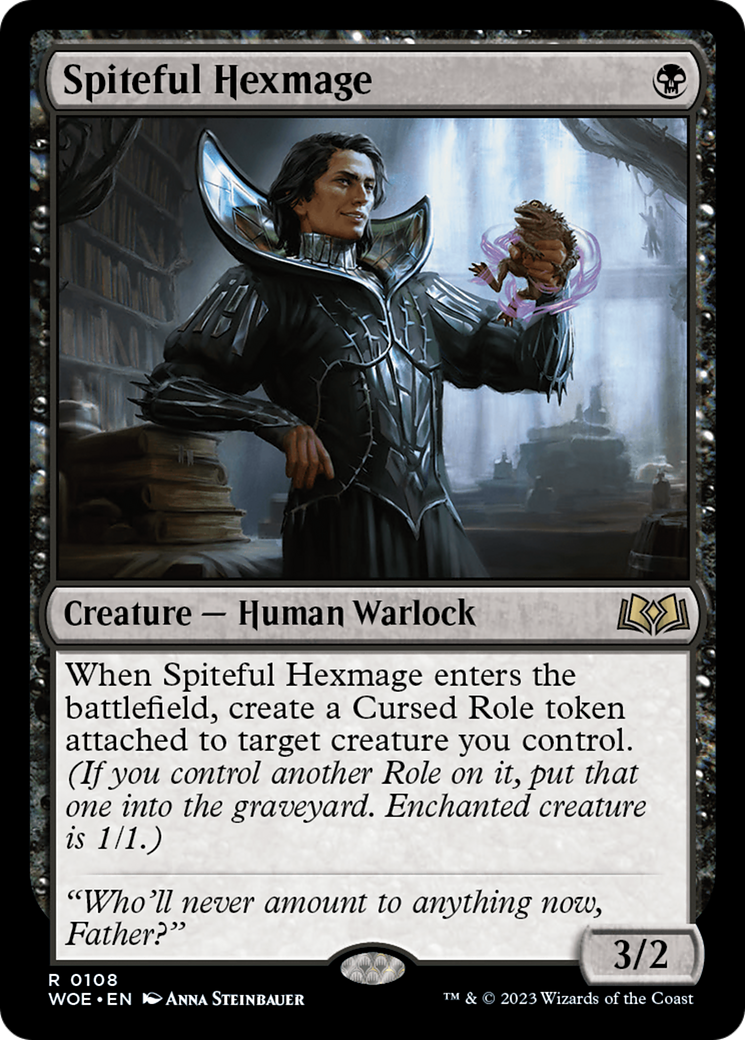 Spiteful Hexmage [Wilds of Eldraine]-1