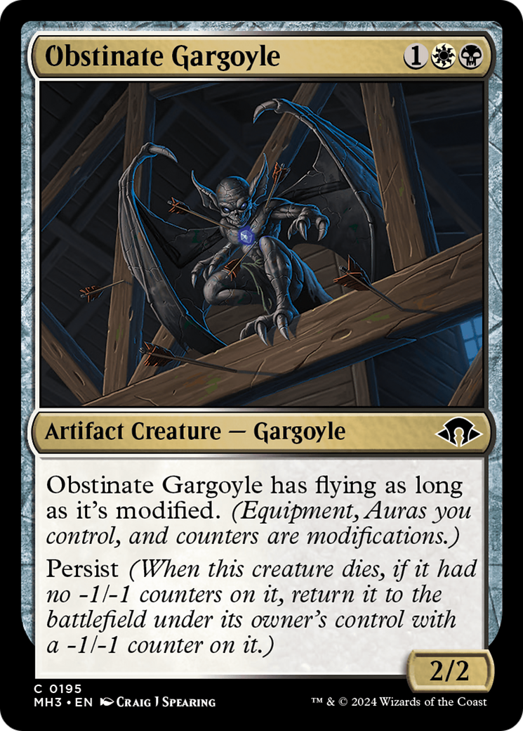 Obstinate Gargoyle [Modern Horizons 3]-1