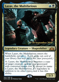 Lazav, the Multifarious [Guilds of Ravnica Prerelease Promos]-1