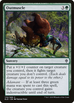 Outmuscle [Throne of Eldraine]-1
