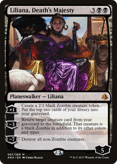 Liliana, Death's Majesty [Amonkhet]-1