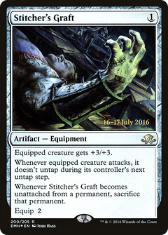 Stitcher's Graft [Eldritch Moon Prerelease Promos]-1