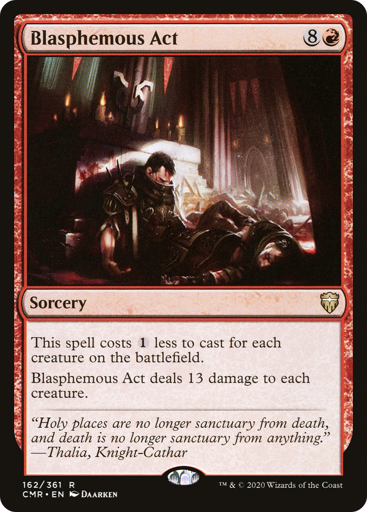 Blasphemous Act [Commander Legends]-1