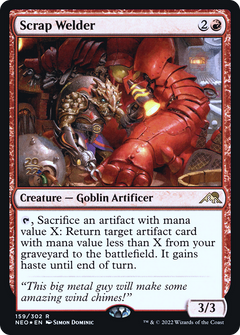 Scrap Welder [Kamigawa: Neon Dynasty Prerelease Promos]-1