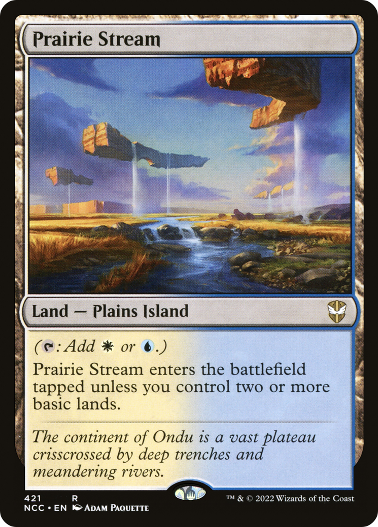 Prairie Stream [Streets of New Capenna Commander]-1