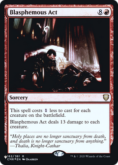 Blasphemous Act [Secret Lair: Heads I Win, Tails You Lose]-1