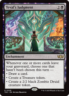 Teval's Judgment [Tarkir: Dragonstorm Commander]-1