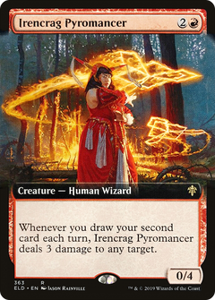Irencrag Pyromancer (Extended Art) [Throne of Eldraine]-1