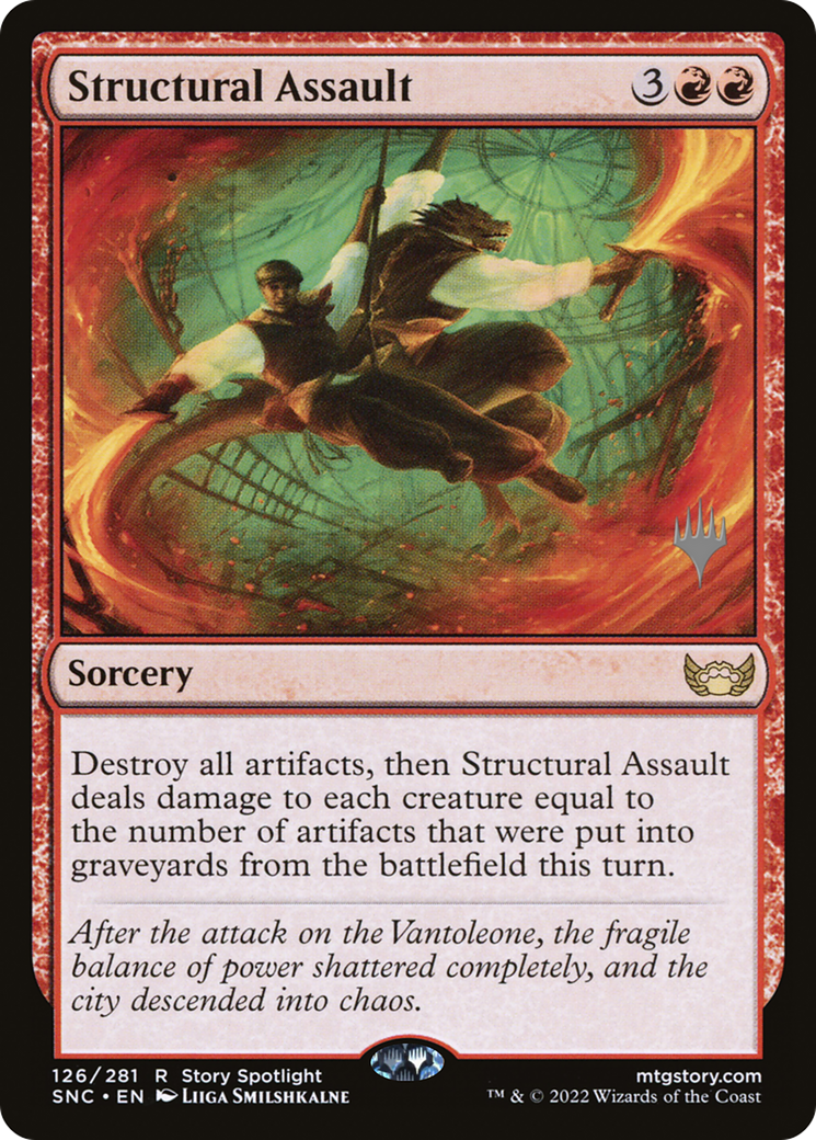 Structural Assault (Promo Pack) [Streets of New Capenna Promos]-1