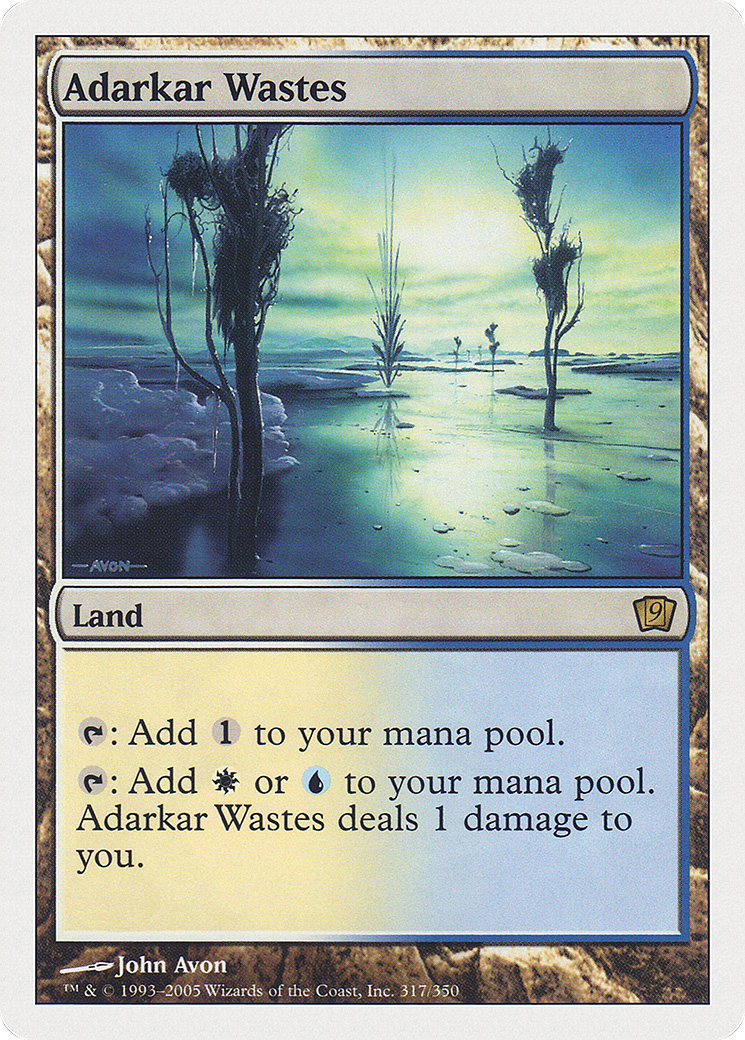 Adarkar Wastes [Ninth Edition]-1