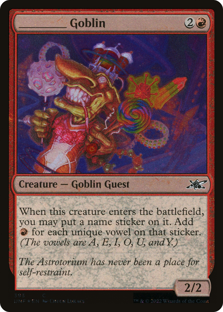 _____ Goblin (Galaxy Foil) (UNF-393) - Unfinity Foil-1