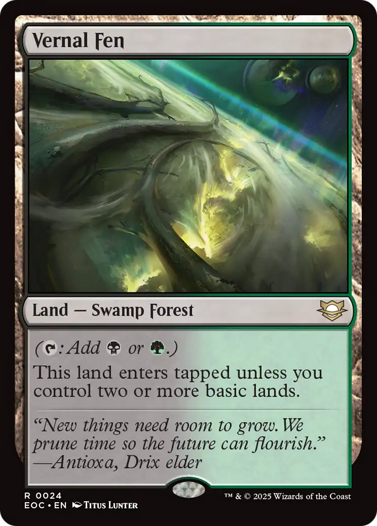 Vernal Fen [Edge of Eternities Commander]-1
