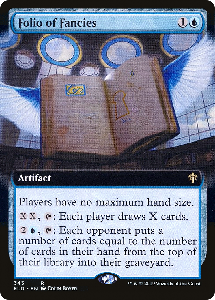 Folio of Fancies (Extended Art) [Throne of Eldraine]-1