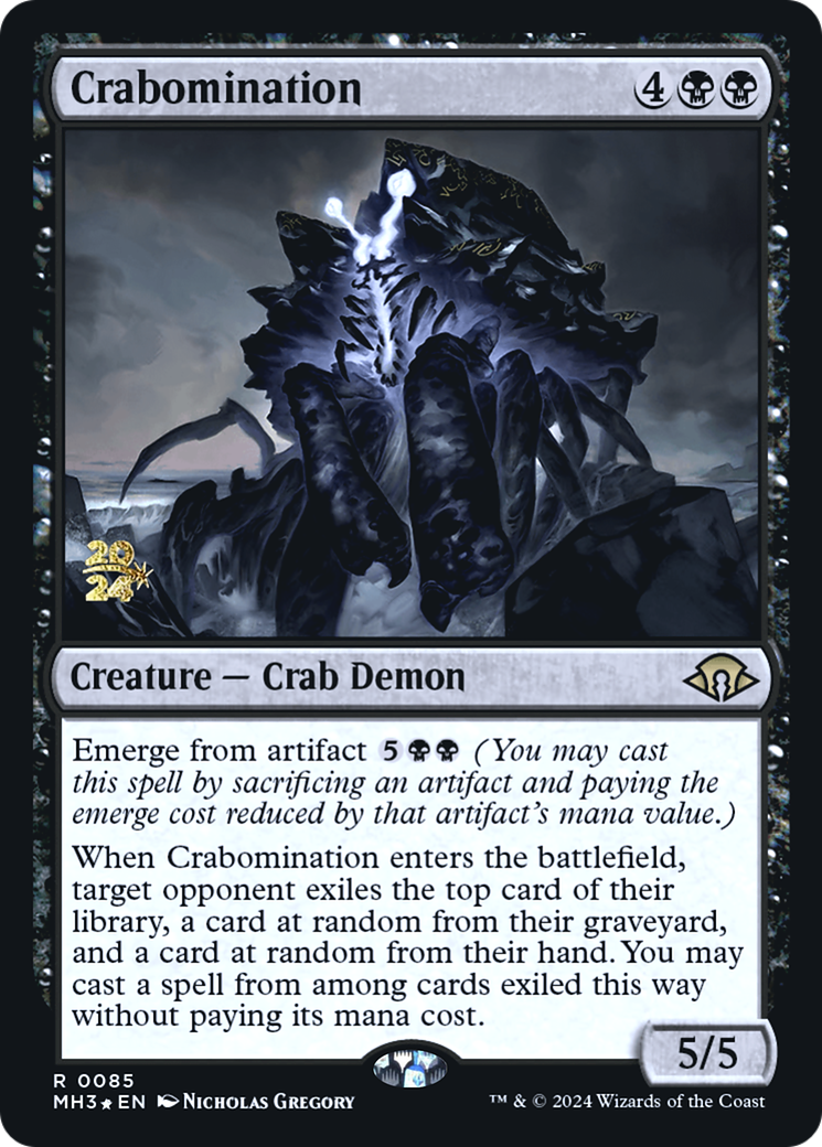 Crabomination [Modern Horizons 3 Prerelease Promos]-1