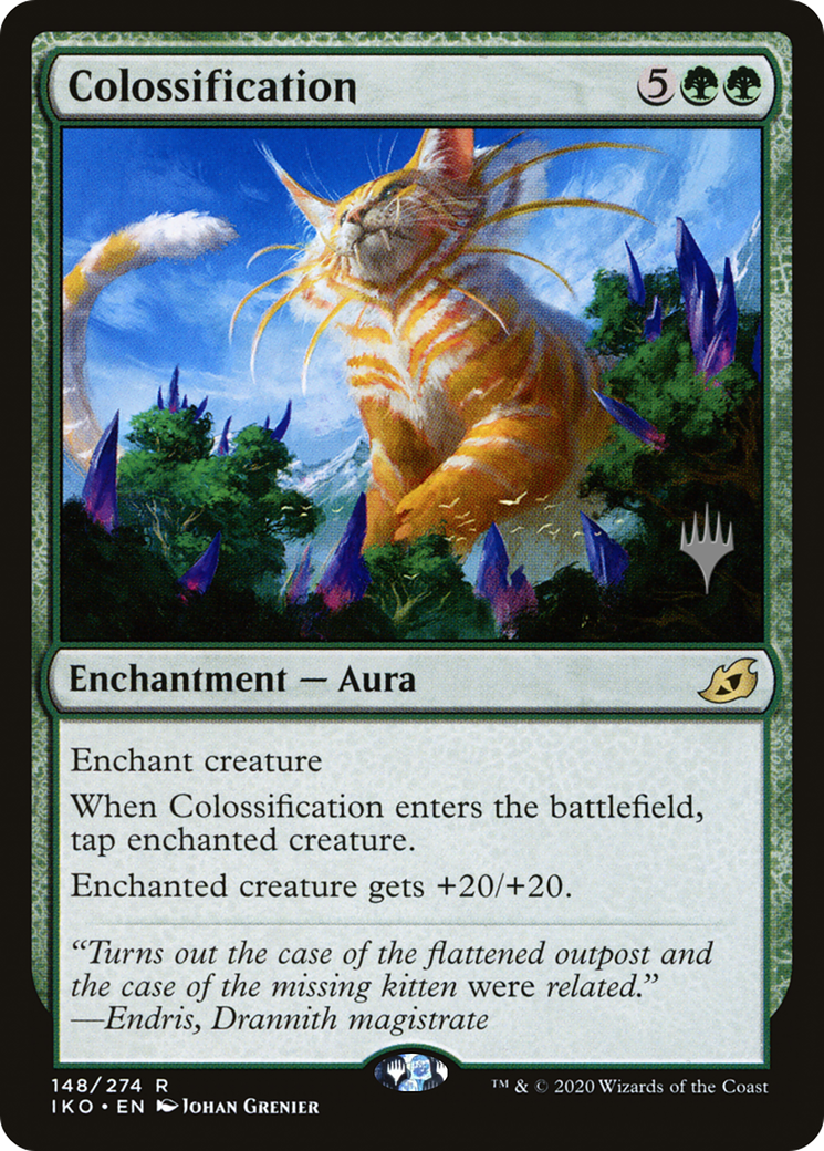 Colossification (Promo Pack) [Ikoria: Lair of Behemoths Promos]-1