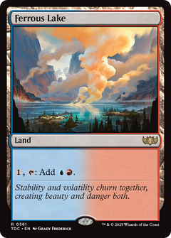 Ferrous Lake [Tarkir: Dragonstorm Commander]-1