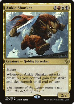 Ankle Shanker [Khans of Tarkir Prerelease Promos]-1