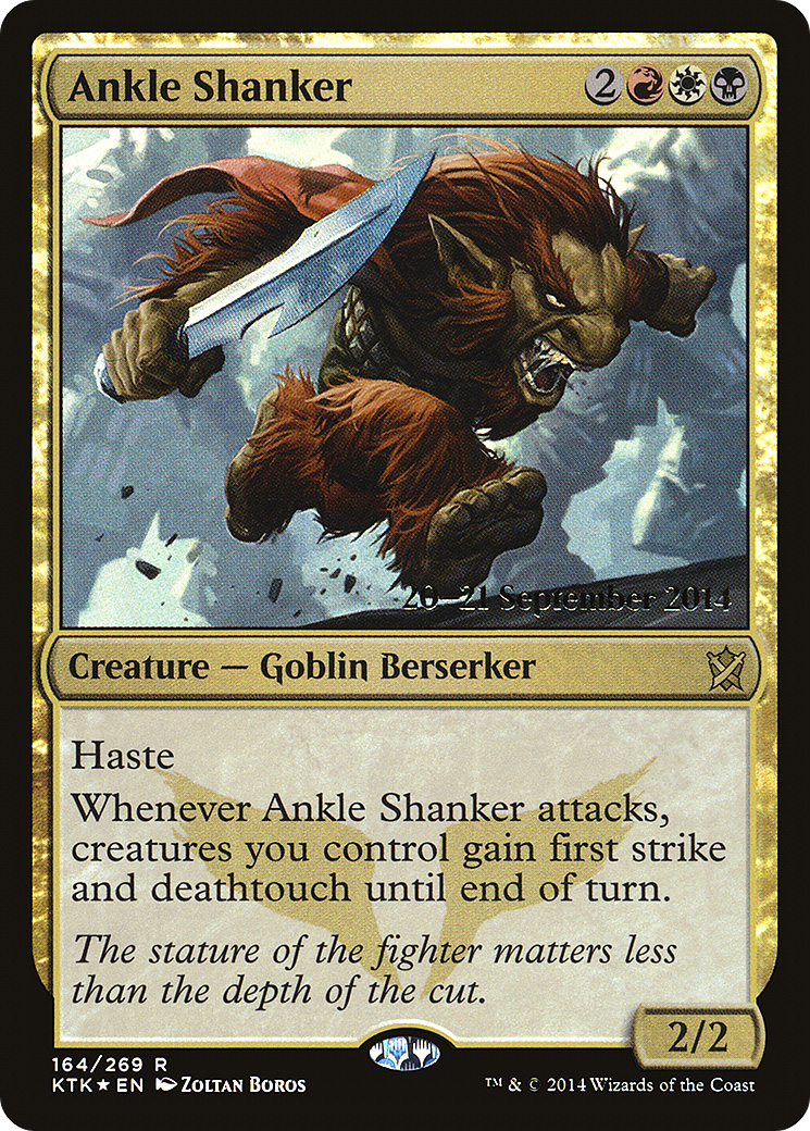 Ankle Shanker [Khans of Tarkir Prerelease Promos]-1