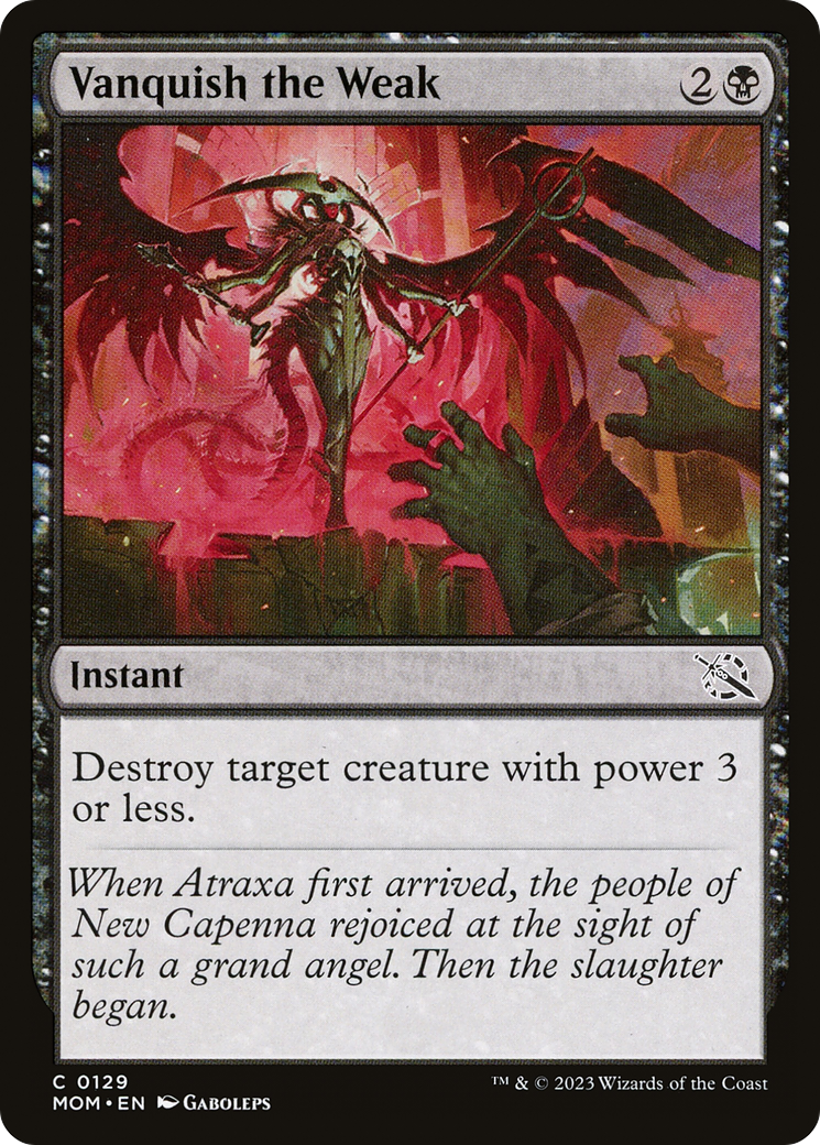 Vanquish the Weak [March of the Machine]-1
