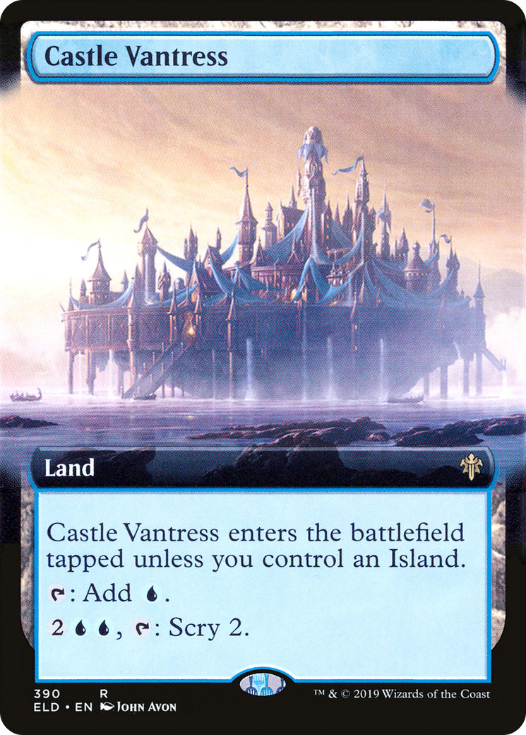 Castle Vantress (Extended Art) [Throne of Eldraine]-1