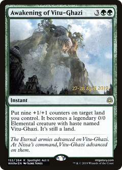 Awakening of Vitu-Ghazi [War of the Spark Prerelease Promos]-1
