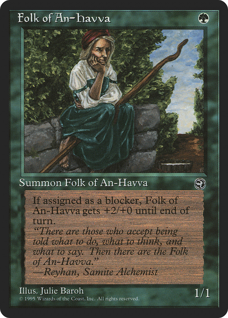 Folk of An-Havva (Joskun Flavor Text) [Homelands]-1