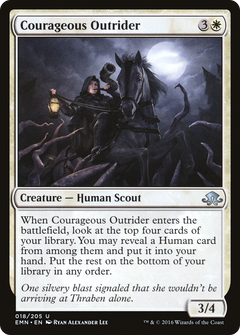 Courageous Outrider [Eldritch Moon]-1