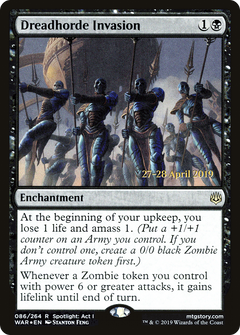Dreadhorde Invasion [War of the Spark Prerelease Promos]-1