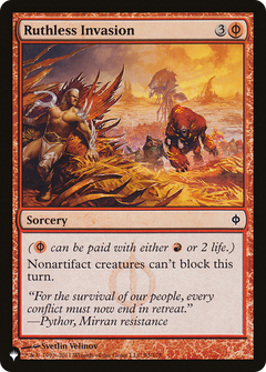 Ruthless Invasion [The List]-1