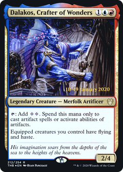 Dalakos, Crafter of Wonders [Theros Beyond Death Prerelease Promos]-1