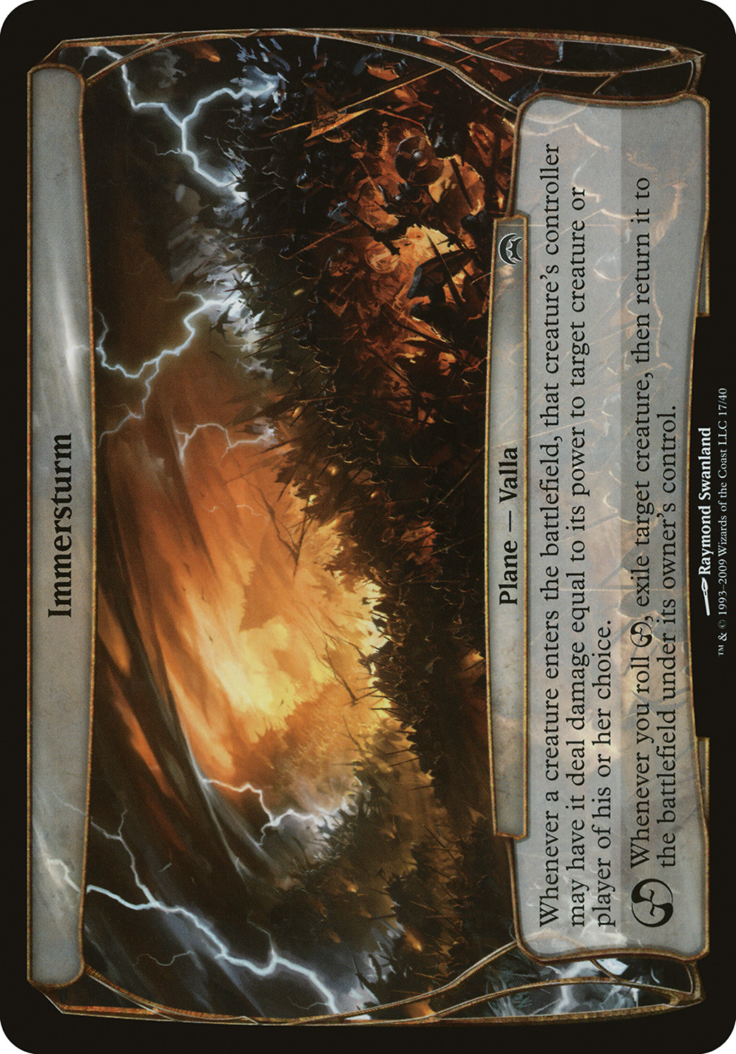 Immersturm (Planes) [Planechase Planes]-1