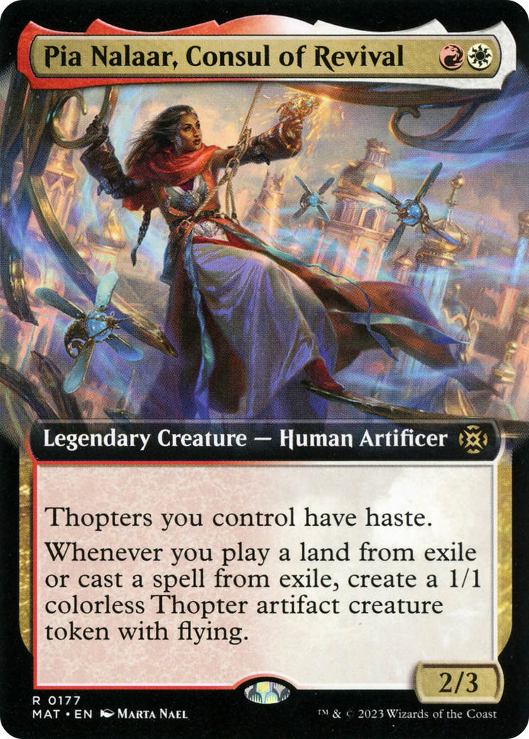 Pia Nalaar, Consul of Revival (Extended Art) [March of the Machine: The Aftermath]-1