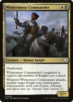 Wintermoor Commander (MOC-345) - March of the Machine Commander-1