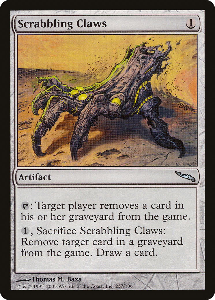 Scrabbling Claws [Mirrodin]-1