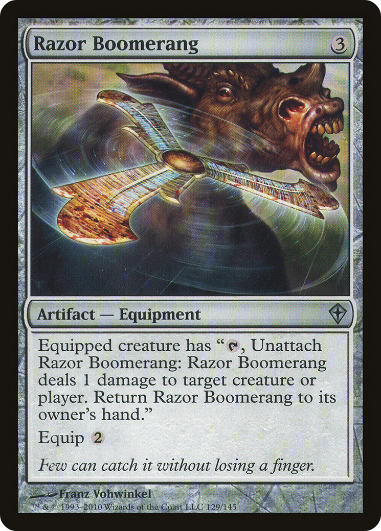 Razor Boomerang [Worldwake]-1